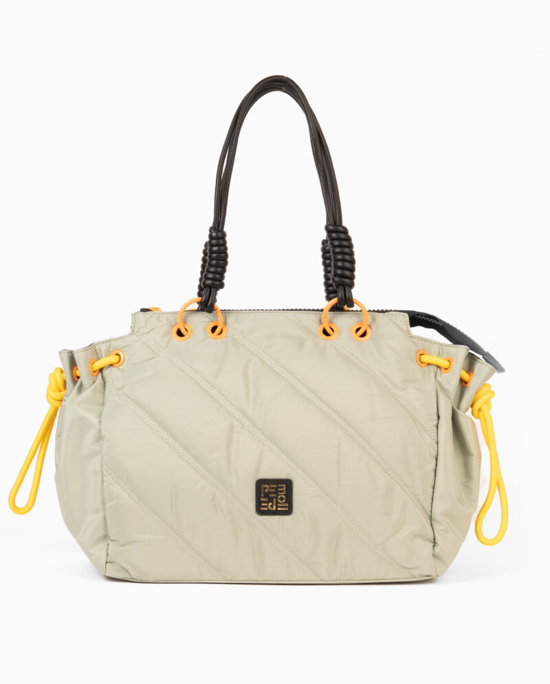 Bolso de hombro verde 231190