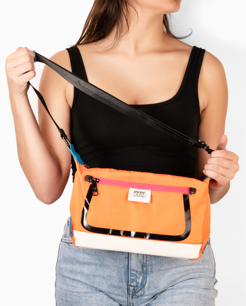Bolso de bandolera naranja 231202