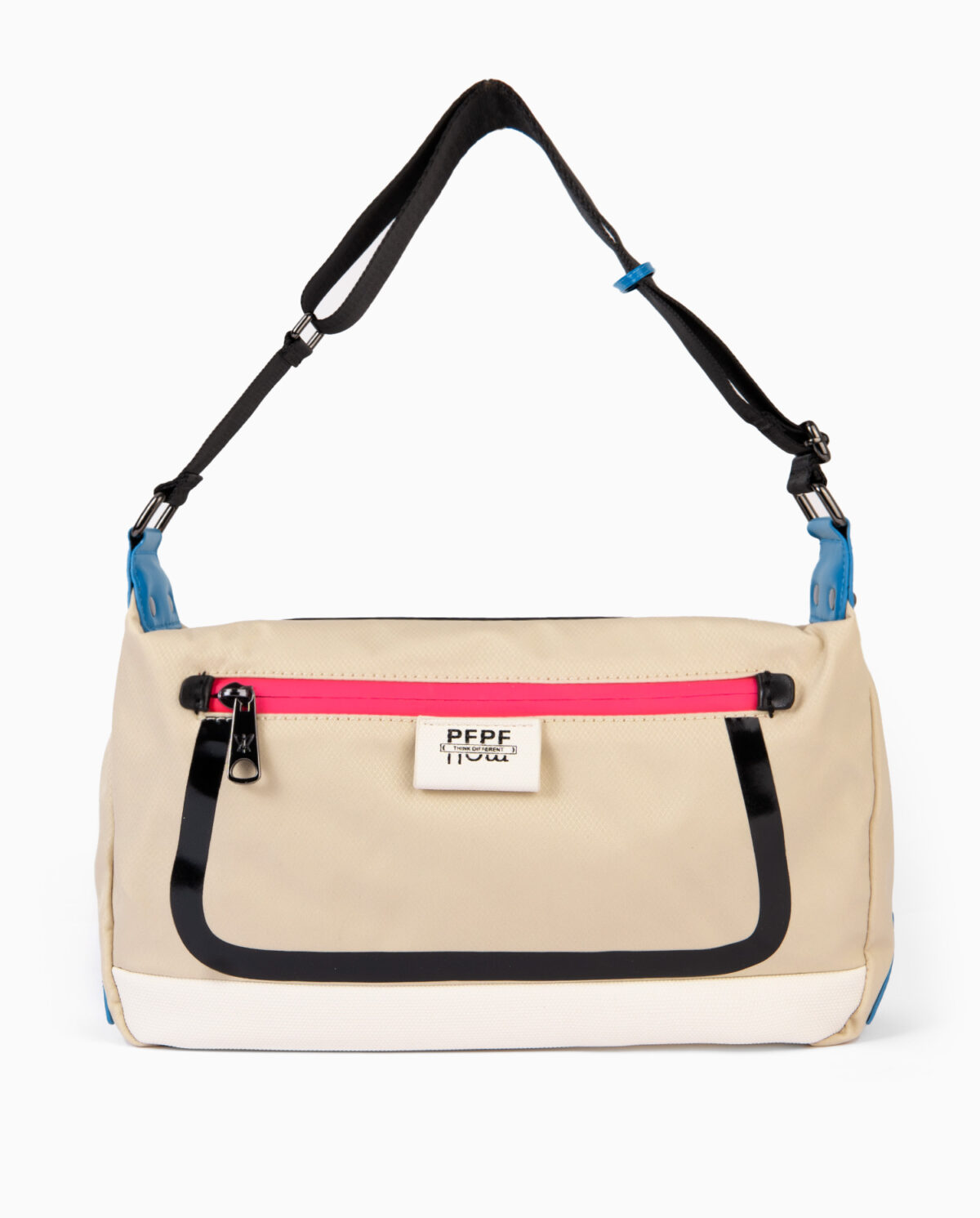 Bolso de bandolera beige 231202