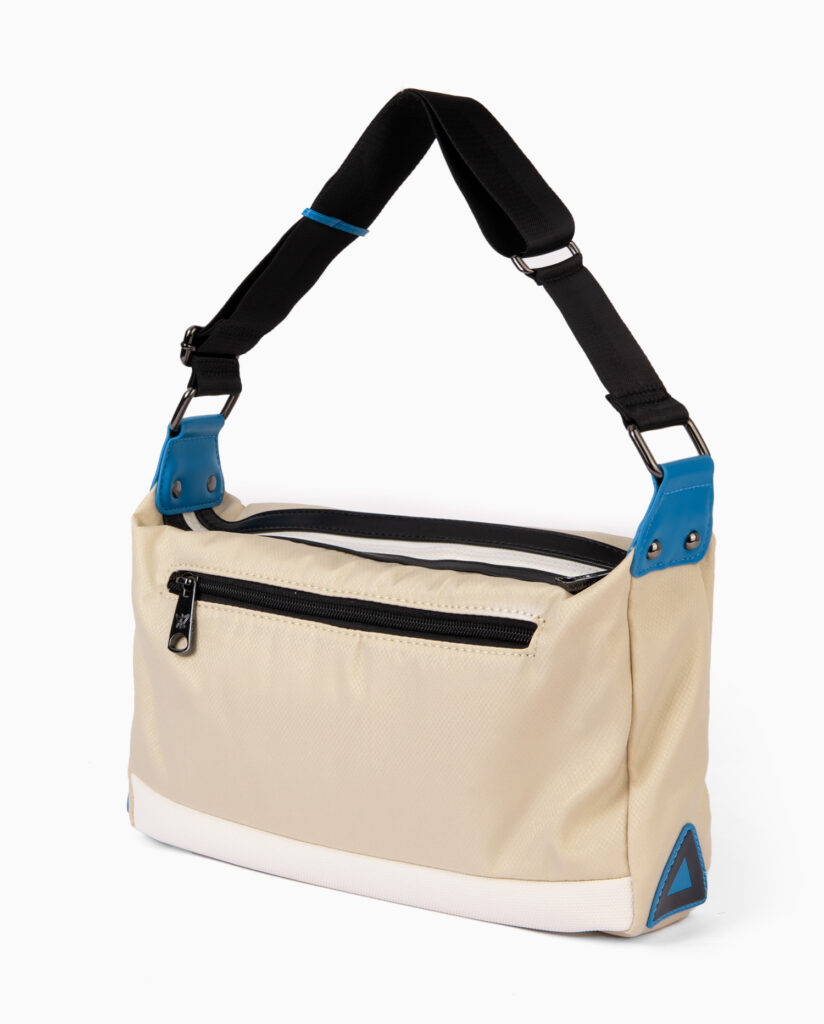 Bolso de bandolera beige 231202