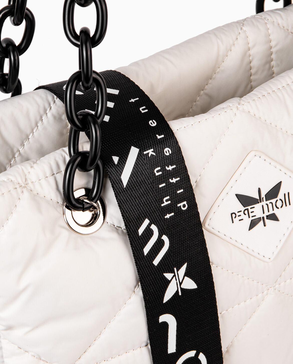 Bolso de hombro blanco 231252