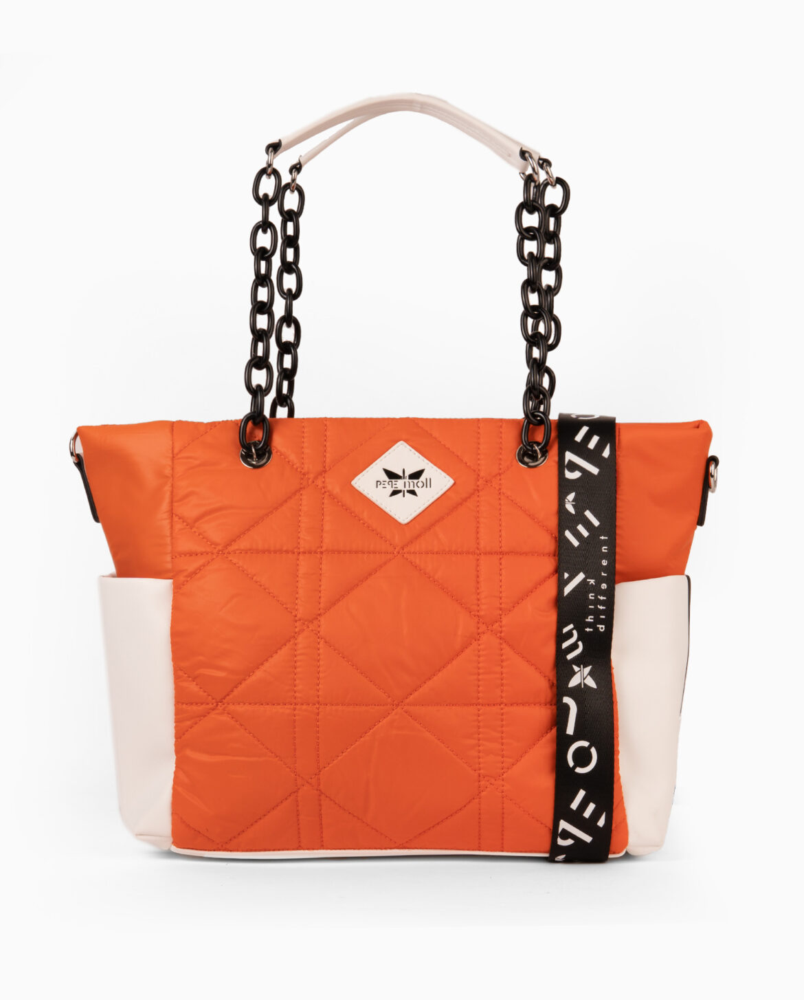 Bolso de hombro naranja 231252