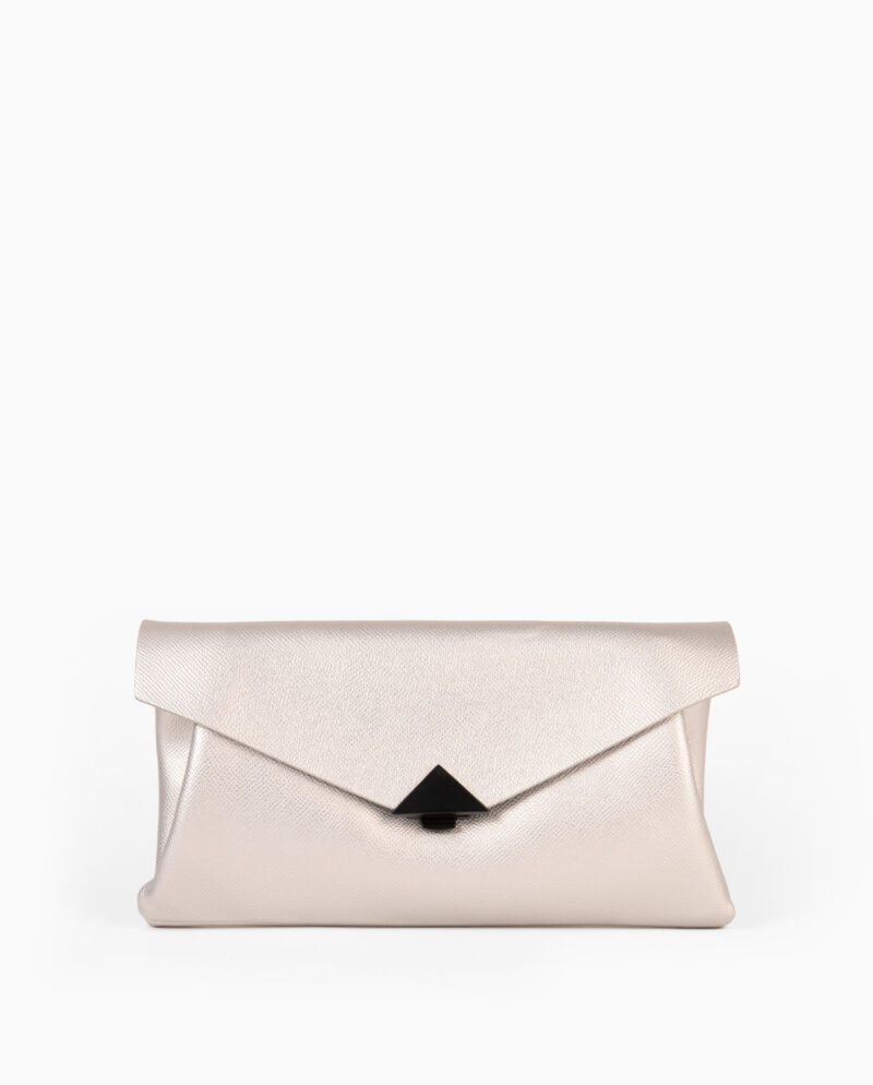 Bolso de mano plata 231394
