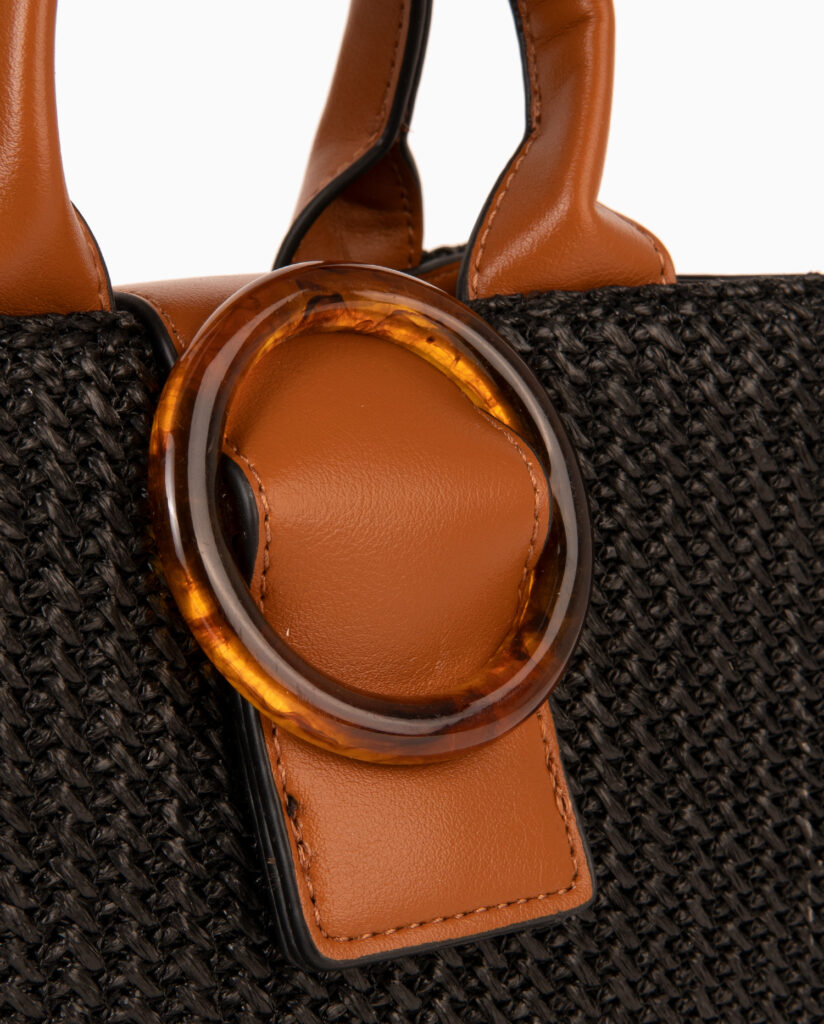 Bolso de mano negro 231402