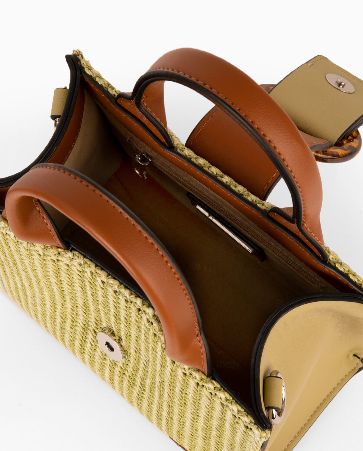 Bolso de mano verde 231402