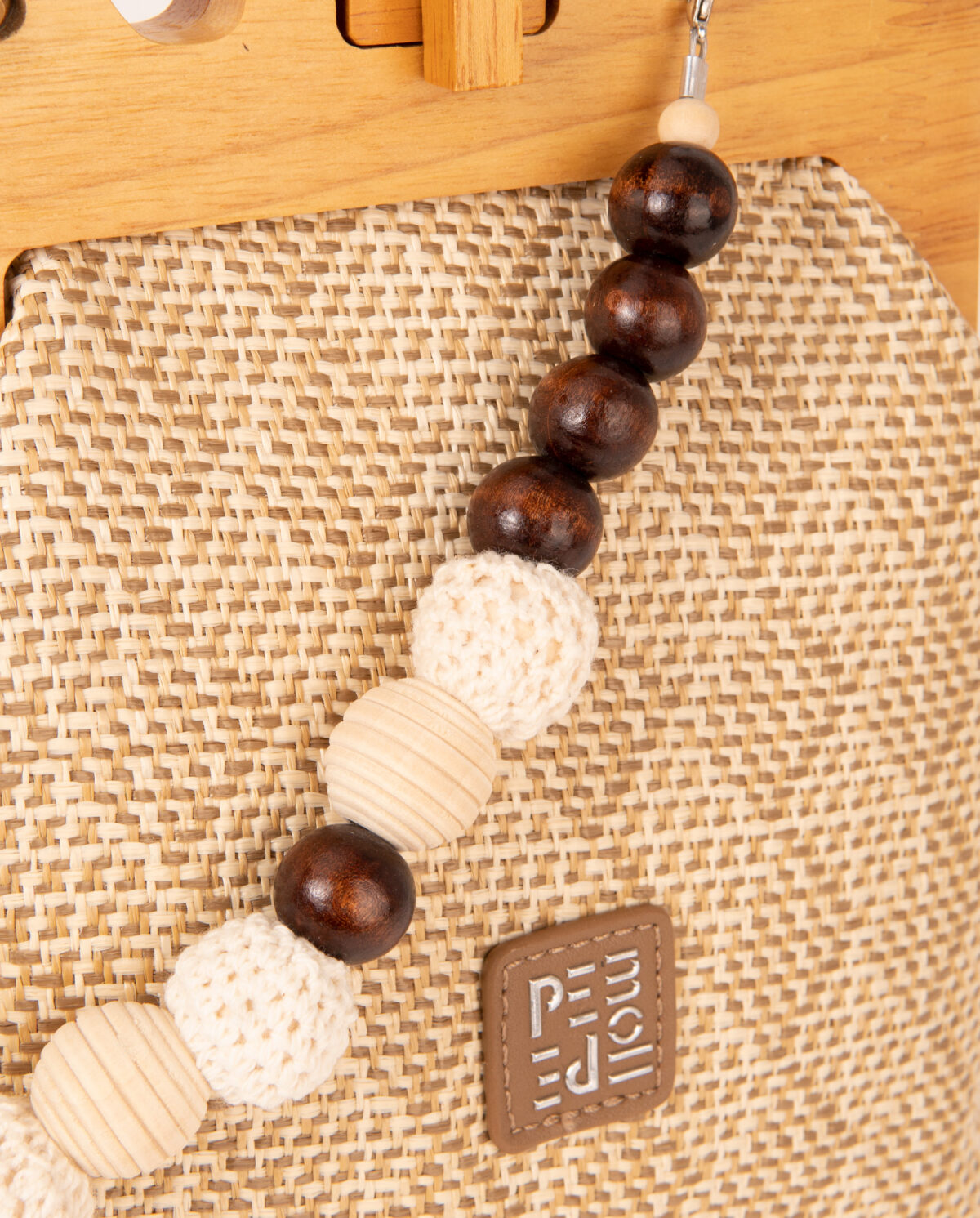Bolso de hombro marrón 231462