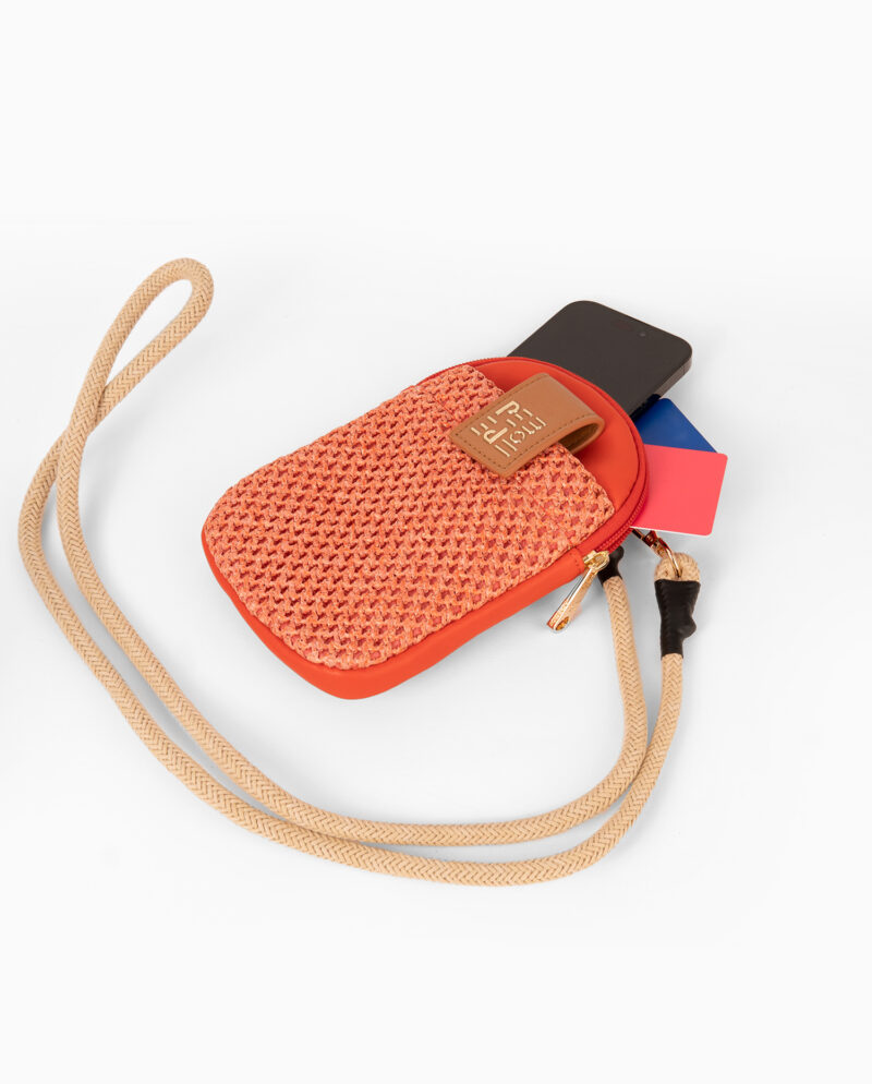 Bolso portamóvil naranja 231470