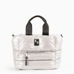 Bolso de mano plata 232170