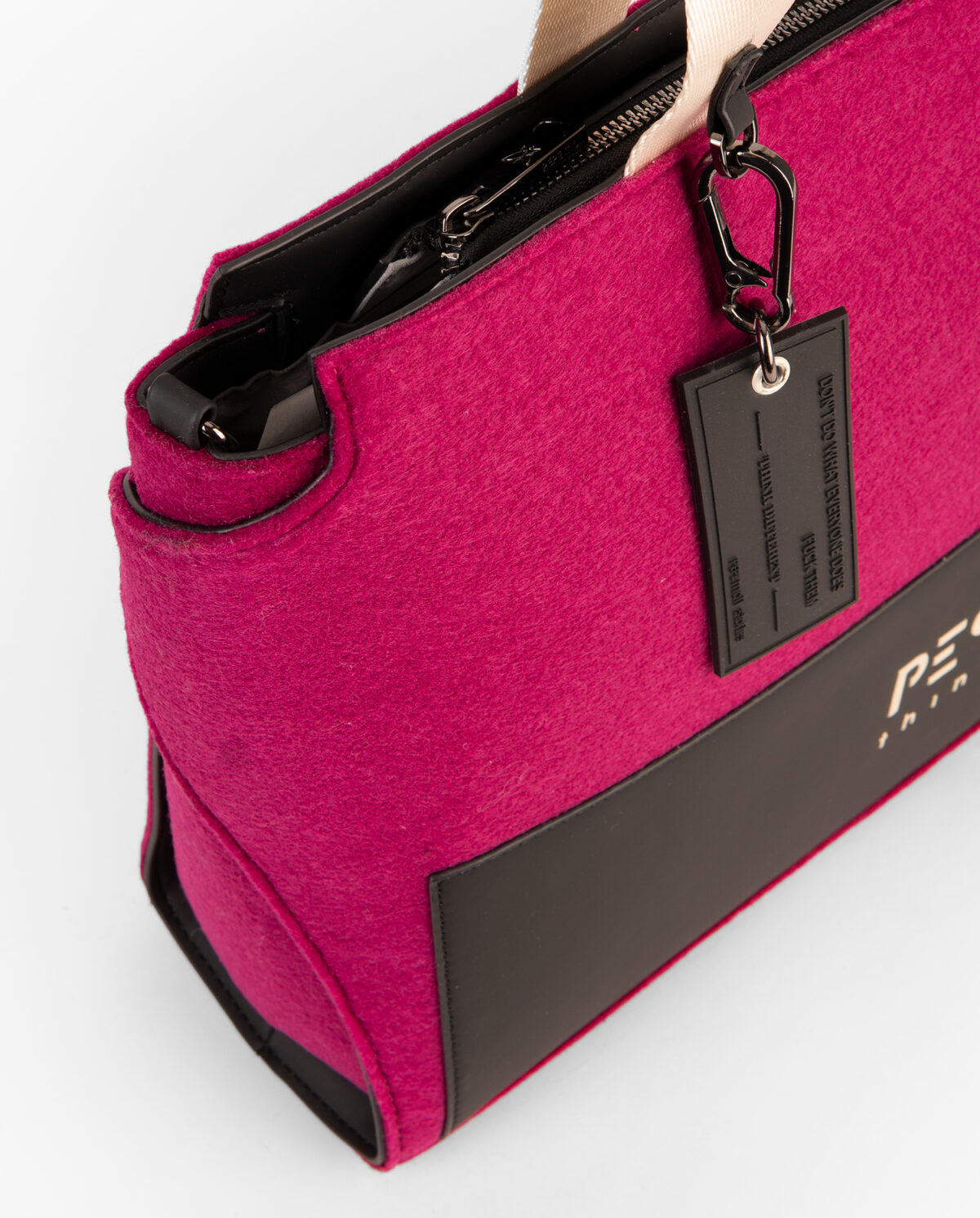 Bolso de mano fucsia 232111