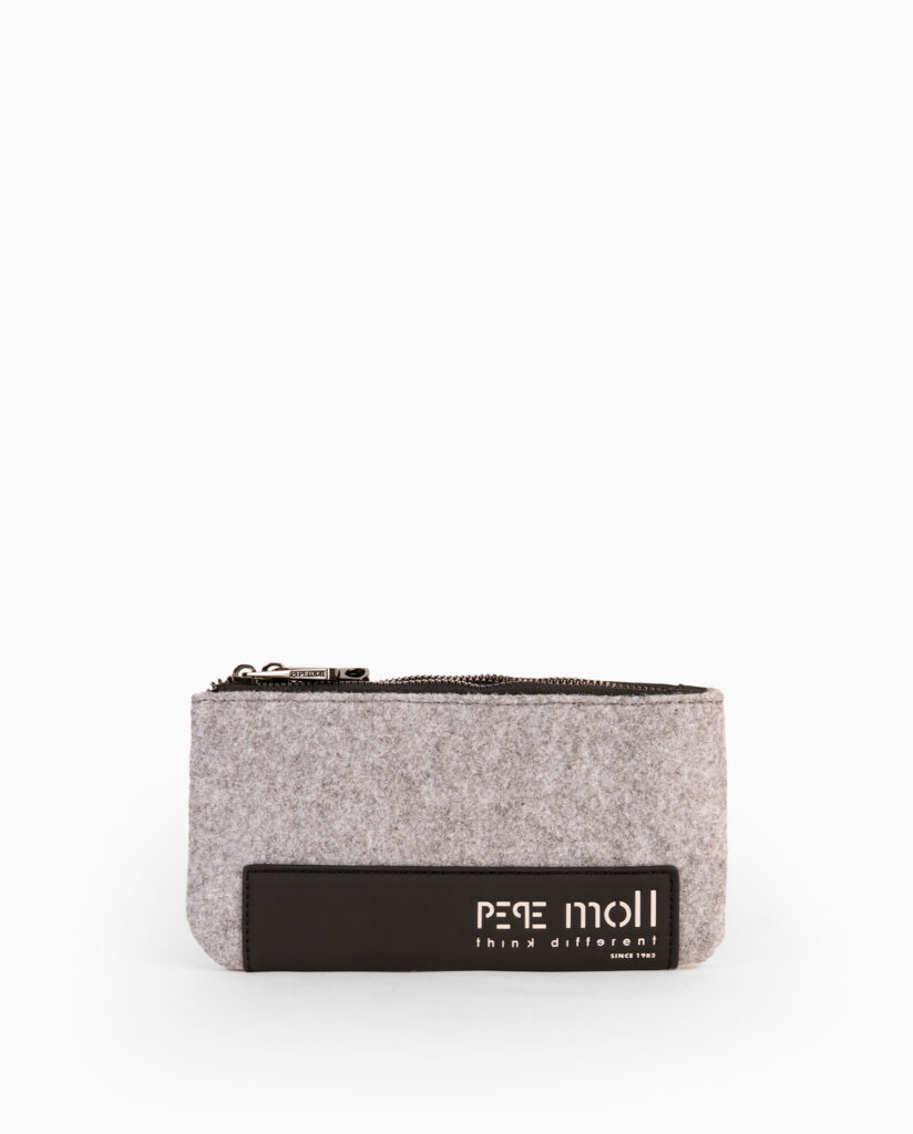 Cartera gris 232114