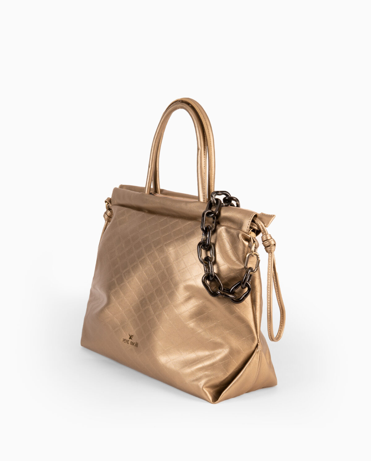 Bolso de mano oro 232190