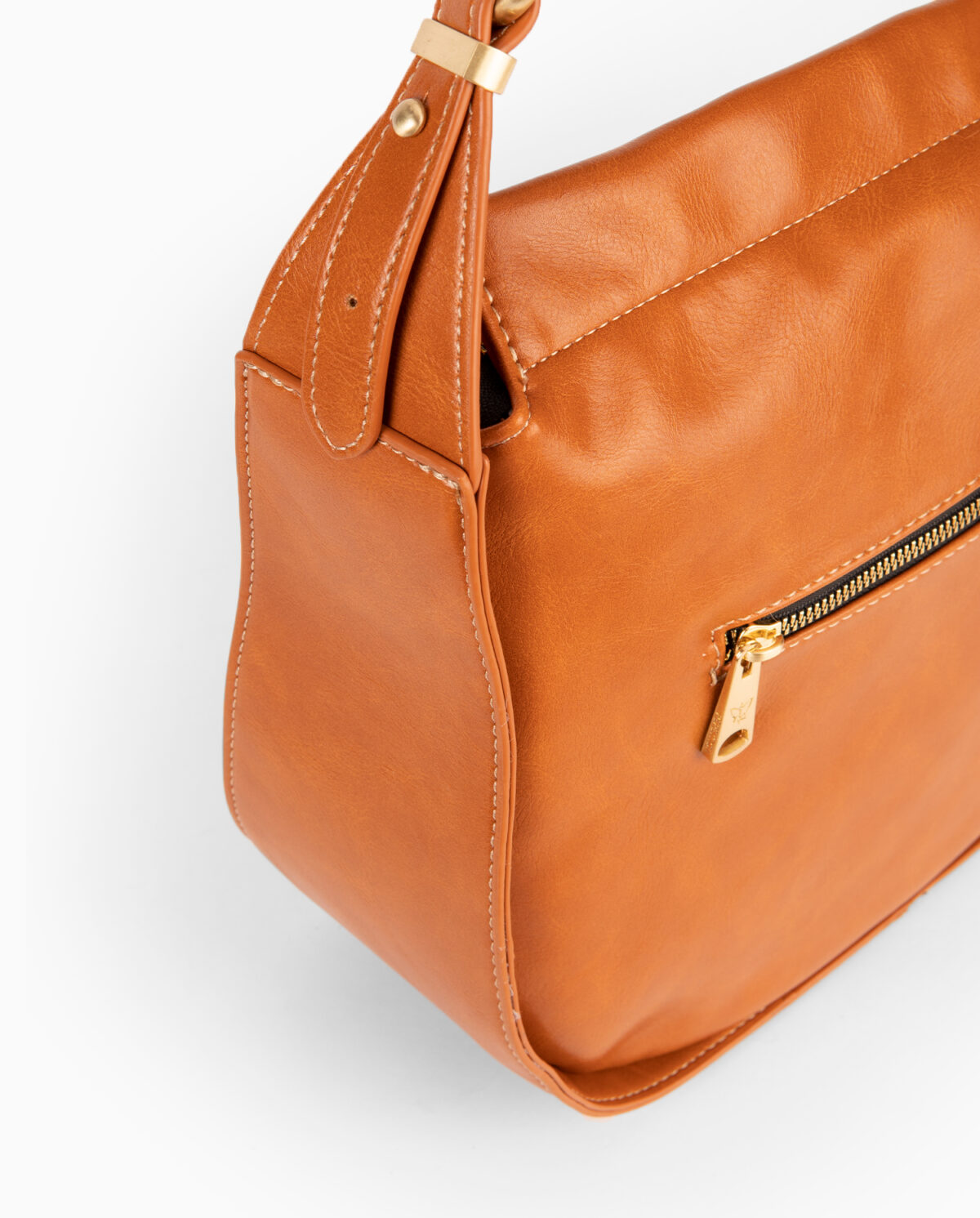 Bolso de hombro marrón 232200