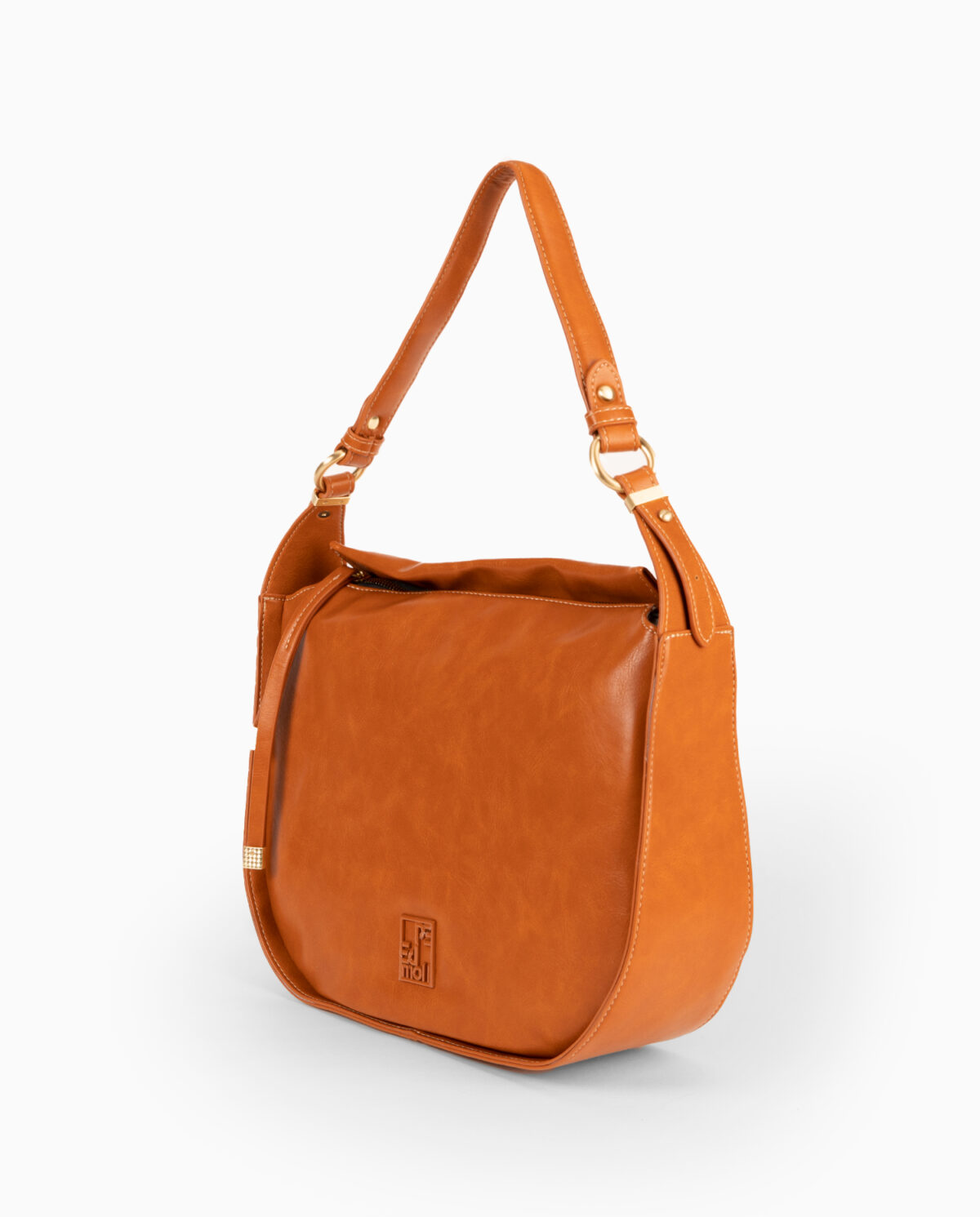 Bolso de hombro marrón 232200