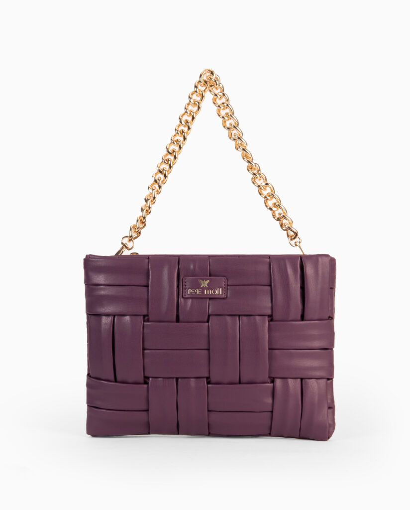 Bolso de hombro lila 232210