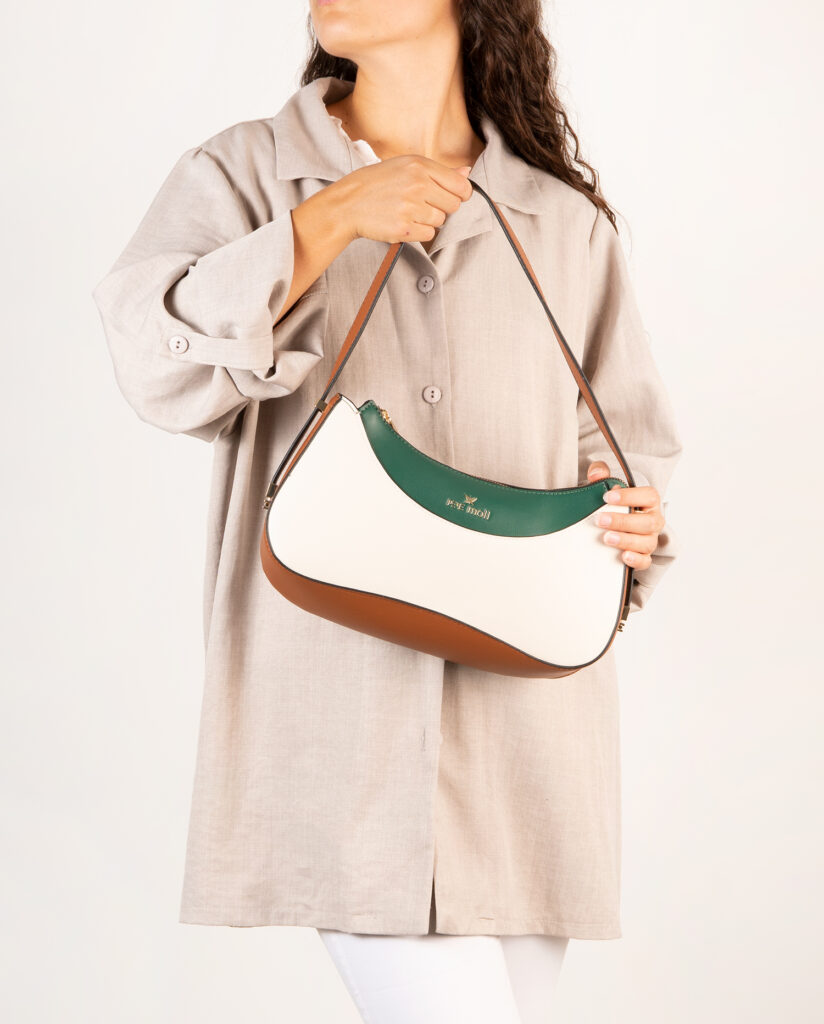 Bolso de hombro blanco 232230