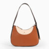 Bolso de hombro marrón 232231