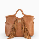 Bolso de mano marrón 232280