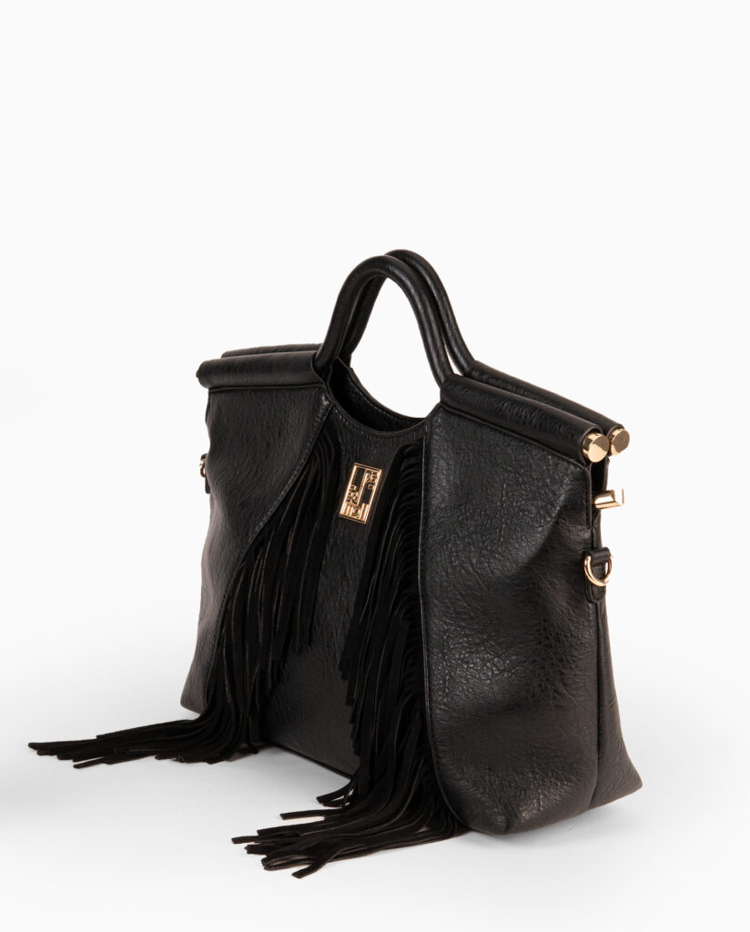 Bolso de mano negro 232280