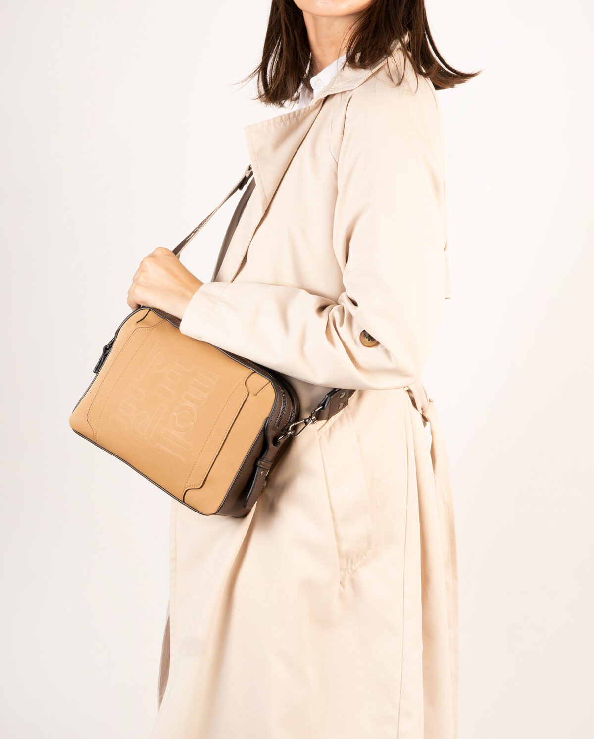 Bolso bandolera marrón 232321
