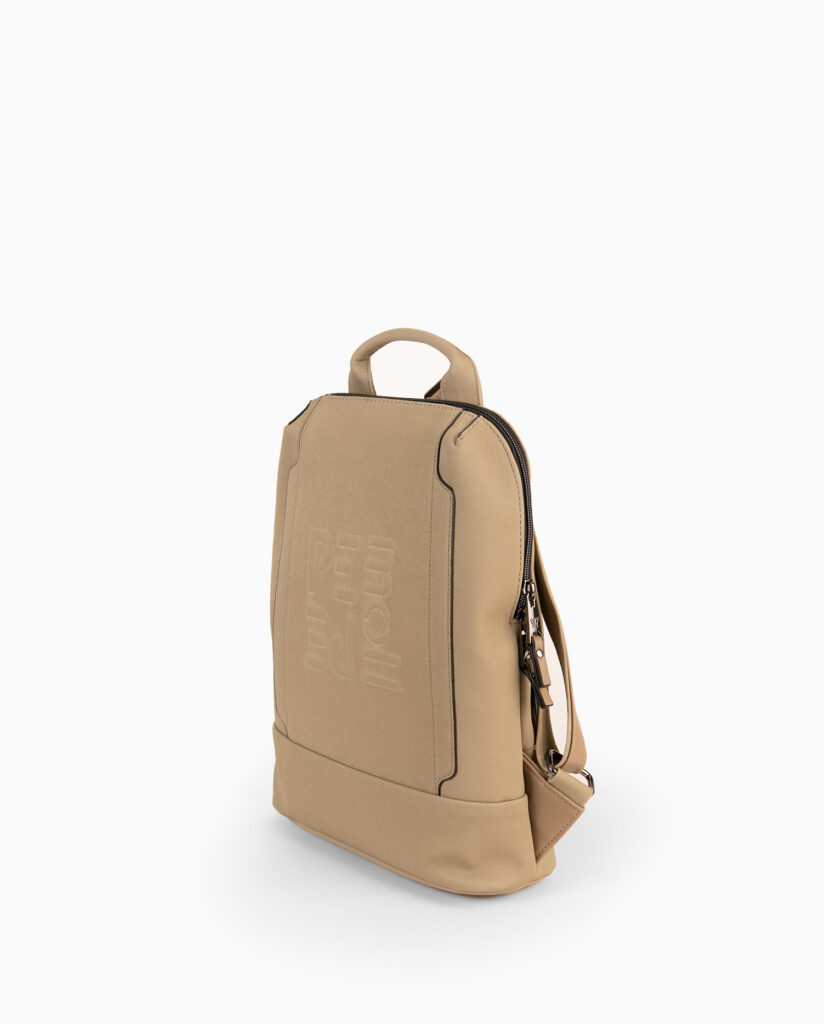 Bolso mochila beige 232322