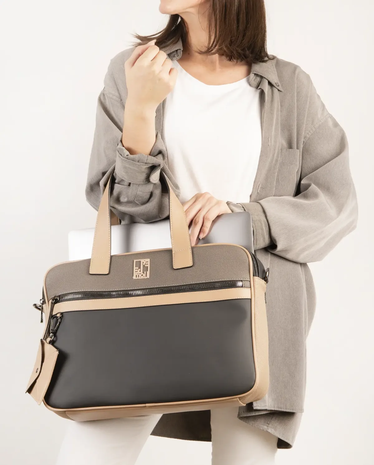 Bolso de mano negro 232330