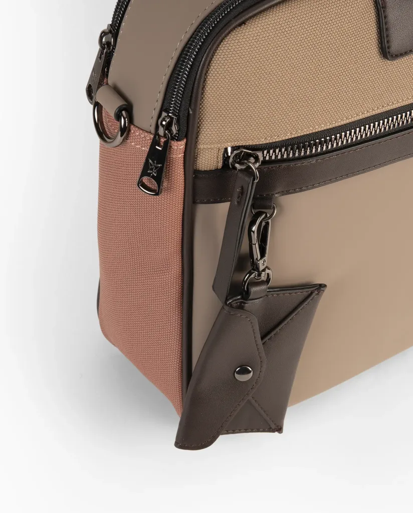 Bolso de mano marrón 232330