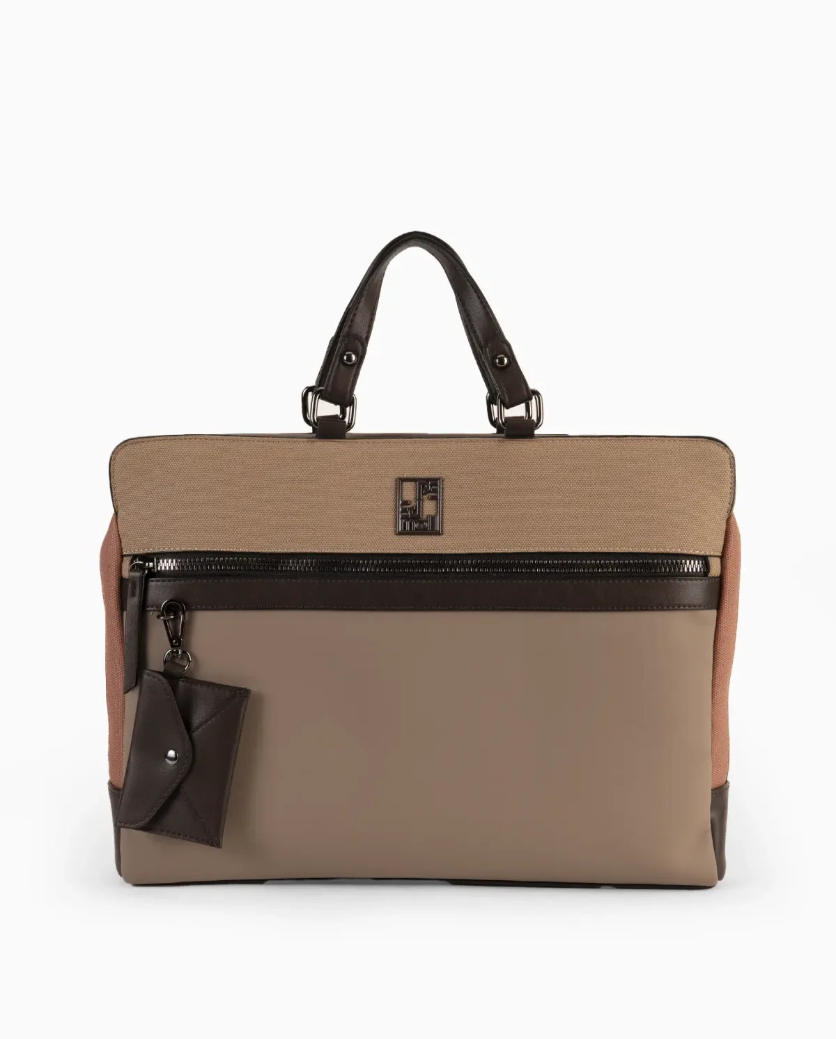 Bolso de mano marrón 232331
