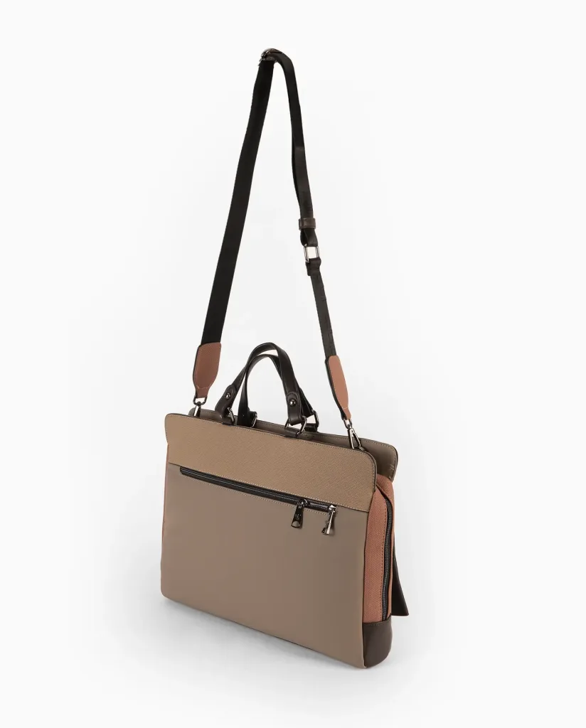Bolso de mano marrón 232331