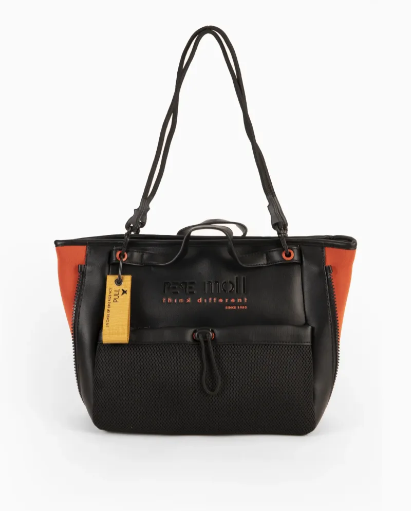 Bolso de hombro negro 232360