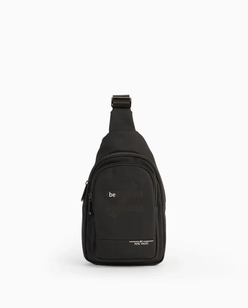 Mochila bandolera negra 232512