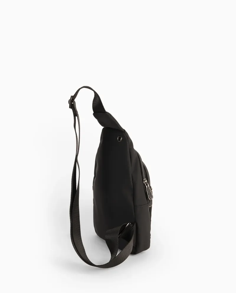 Mochila bandolera negra 232512