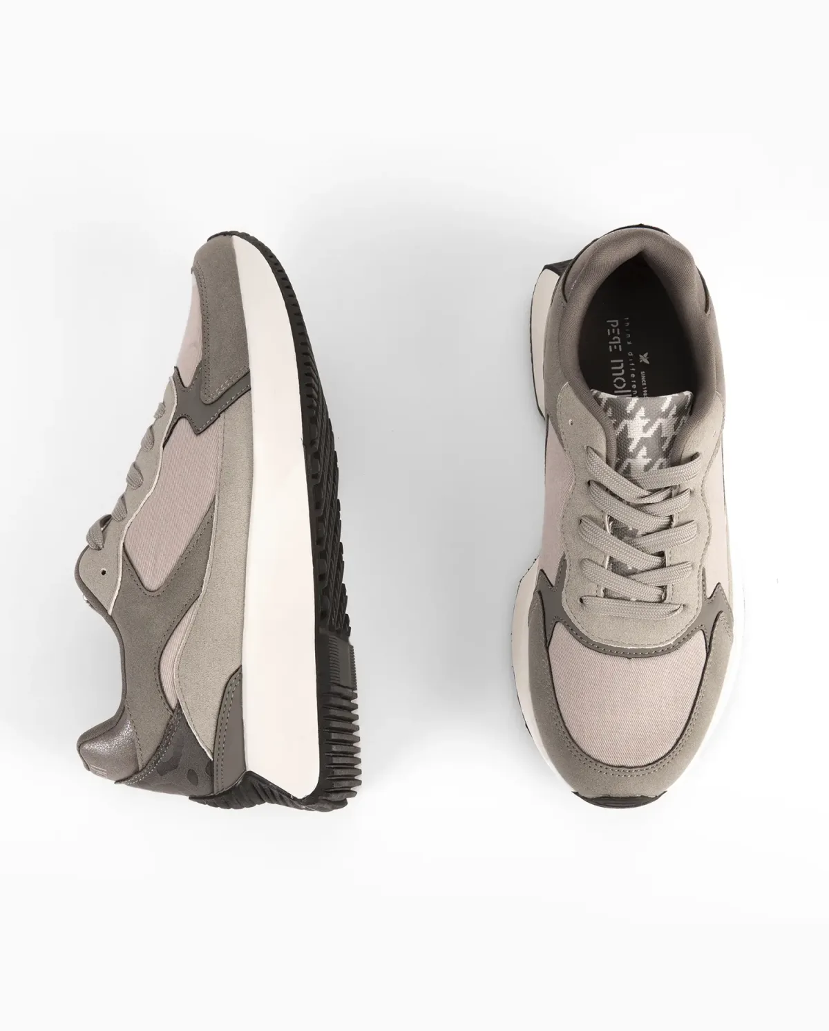 Zapatilla de mujer gris 232804