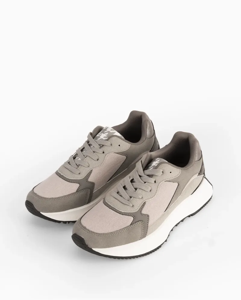 Zapatilla de mujer gris 232804