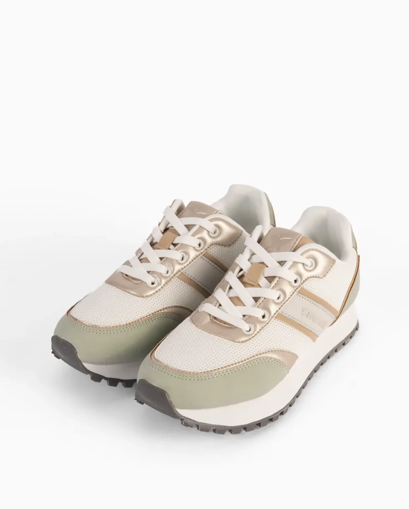 Zapatilla de mujer verde 241803