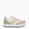 Zapatilla de mujer verde 241803
