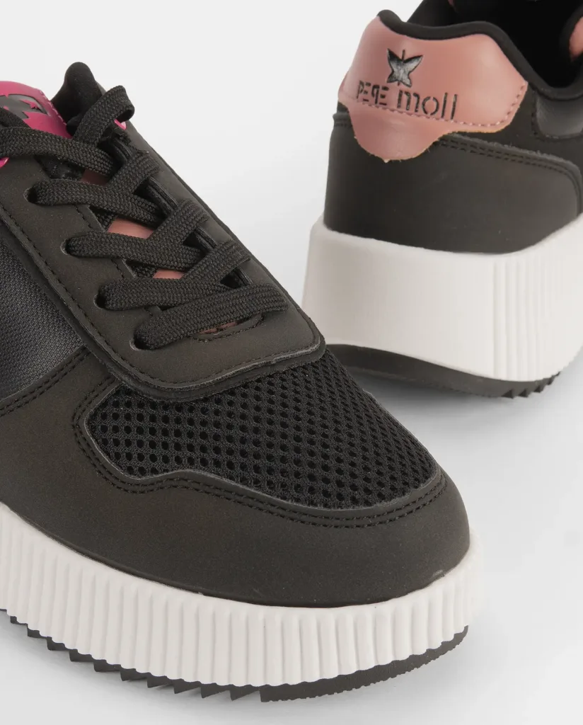 Zapatillas de mujer negras 242910