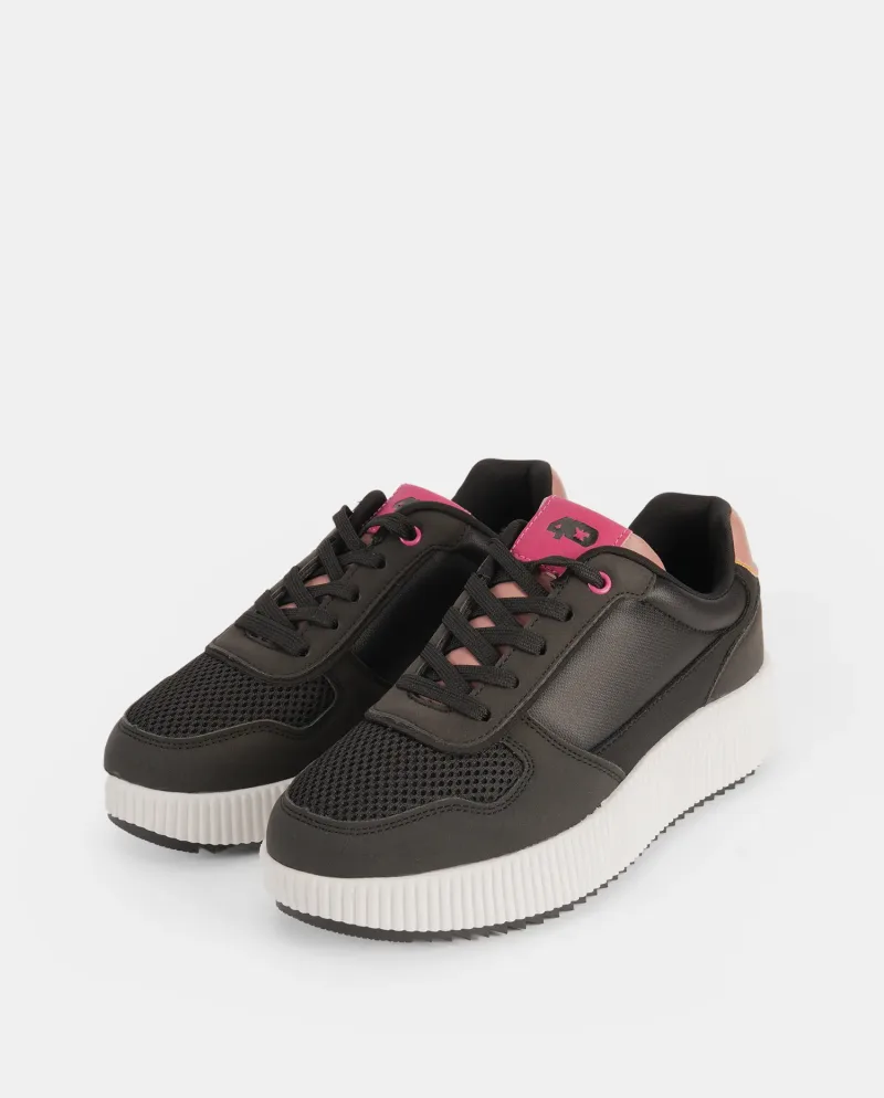 Zapatillas de mujer negras 242910