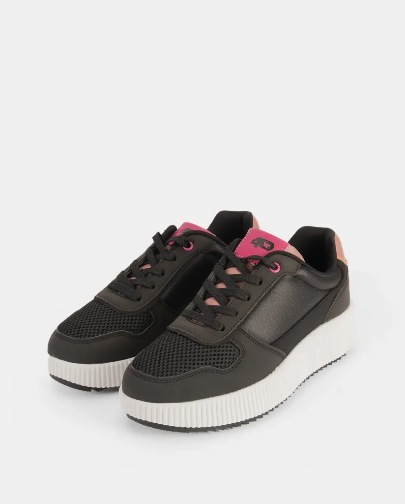 Zapatillas de mujer negras 242910