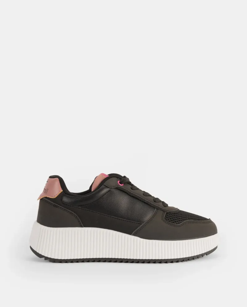 Zapatillas de mujer negras 242910