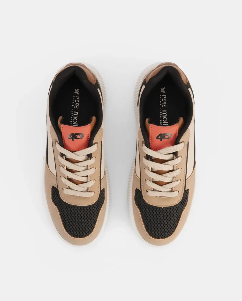 Zapatillas de mujer beige 242910