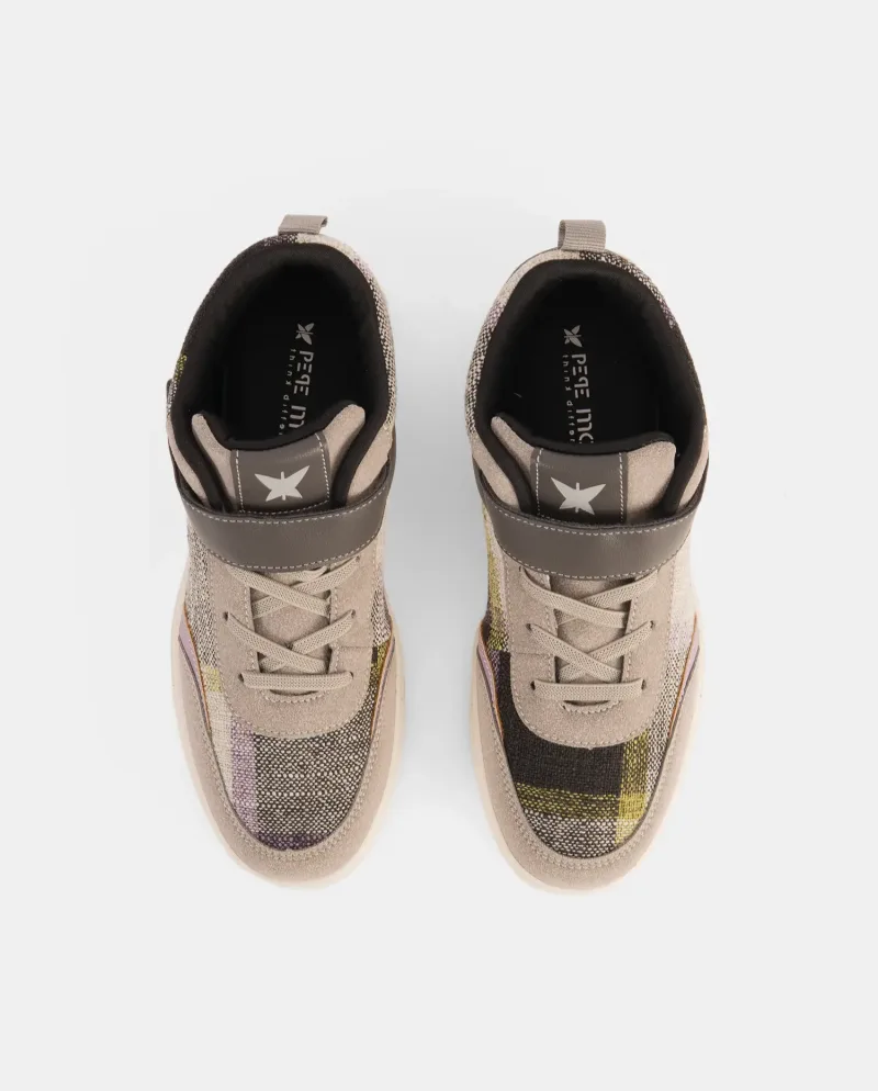 Zapatillas de mujer beige 242920