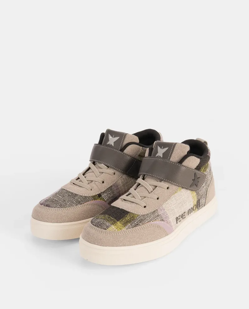 Zapatillas de mujer beige 242920
