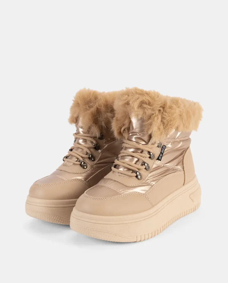 Botín de mujer beige 242940