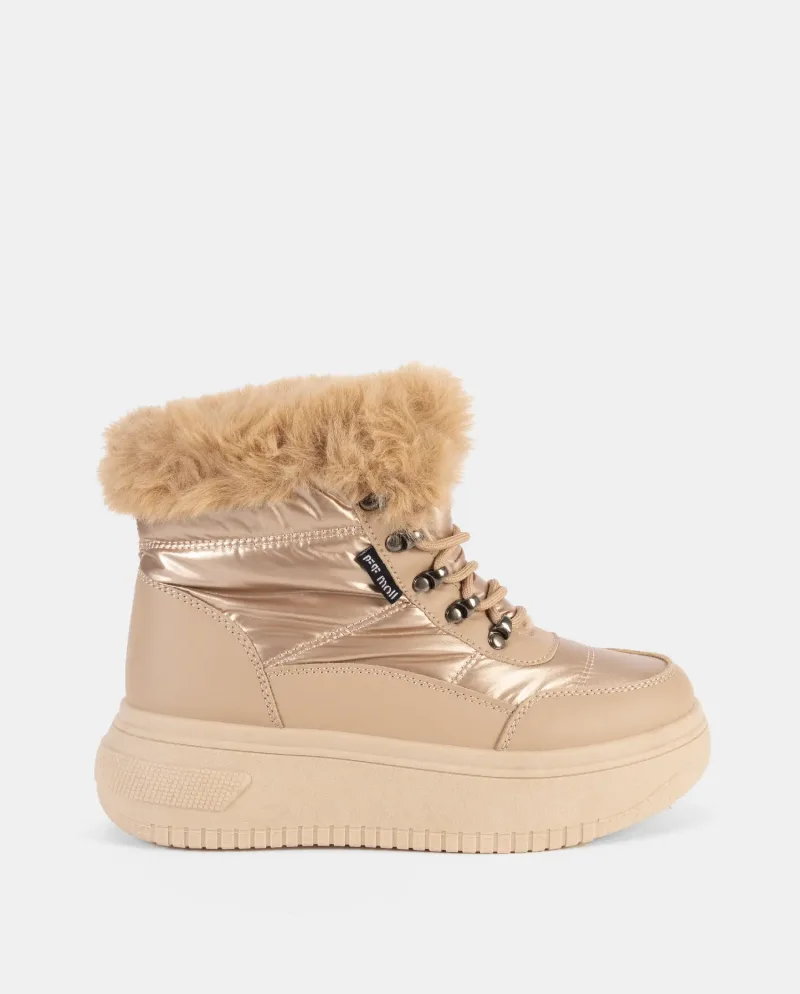 Botín de mujer beige 242940