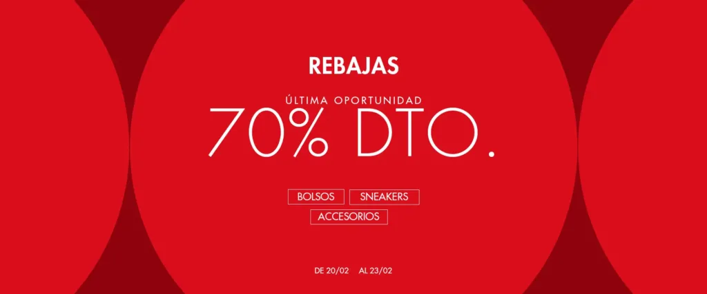 Rebajas de bolsos mujer
