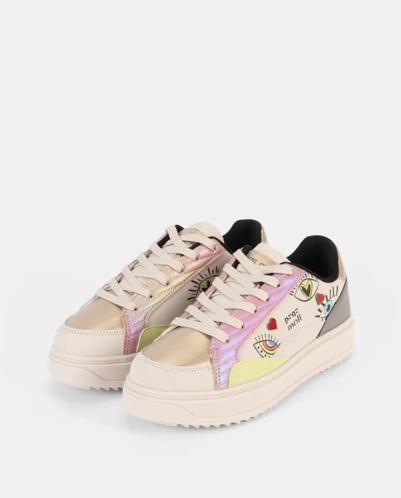 Zapatillas de mujer blancas 251912