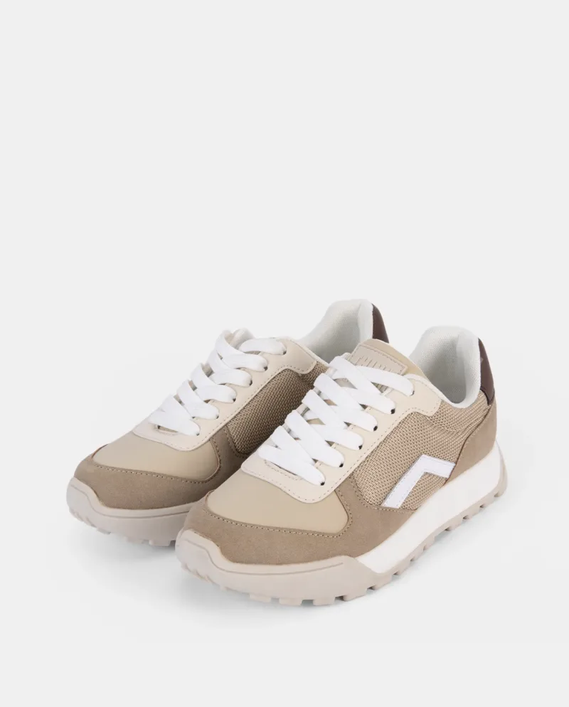 Zapatillas de mujer marrones 251920