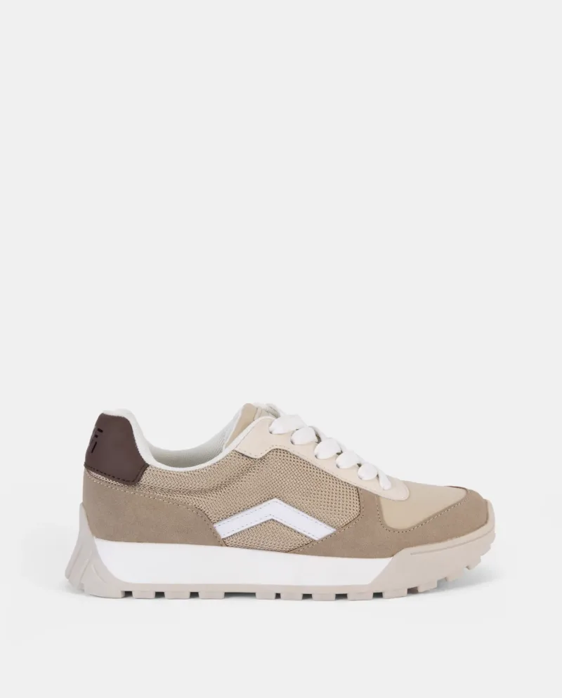 Zapatillas de mujer marrones 251920