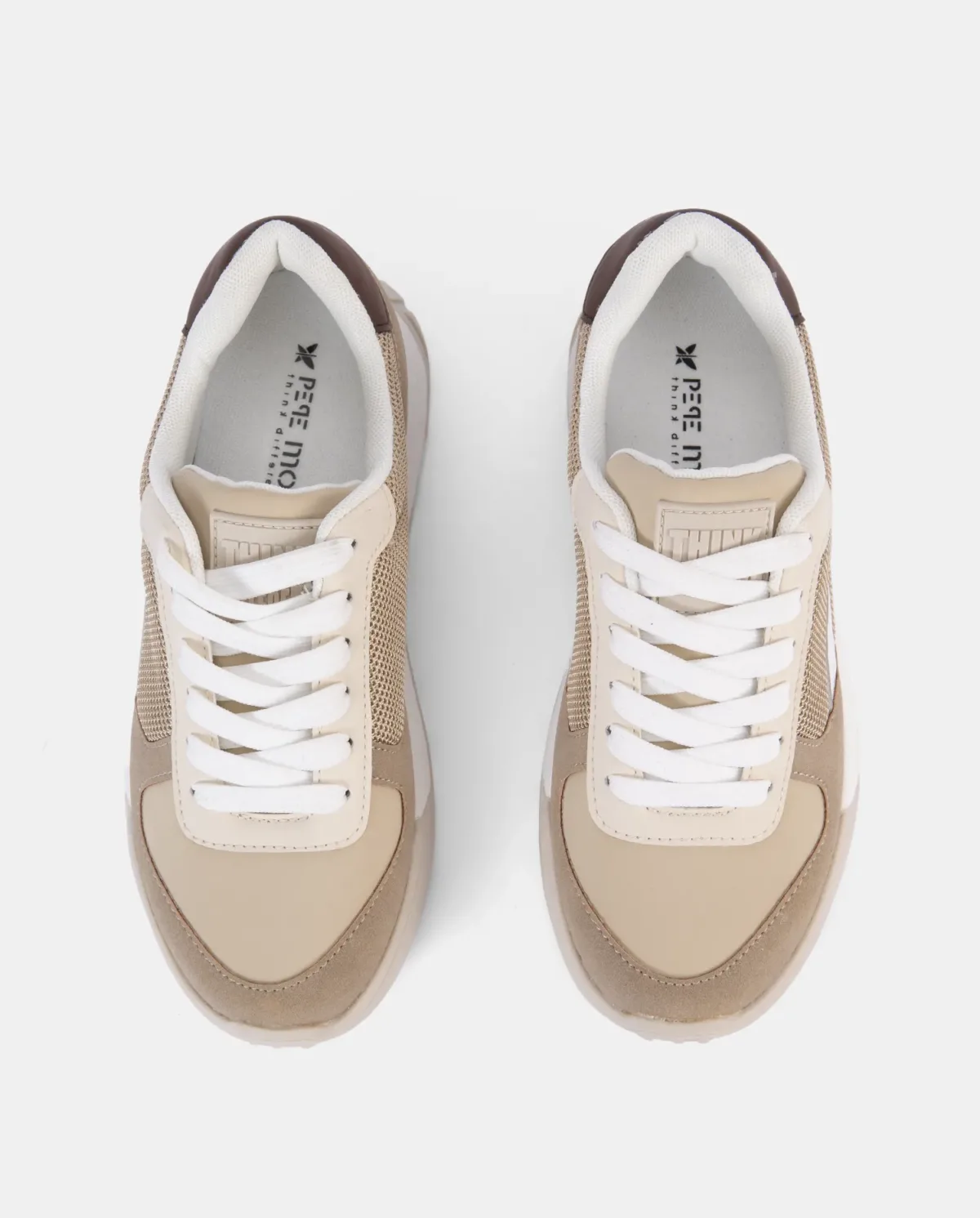 Zapatillas de mujer marrones 251920