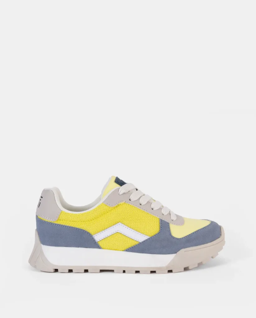 Zapatillas de mujer amarillas 251920